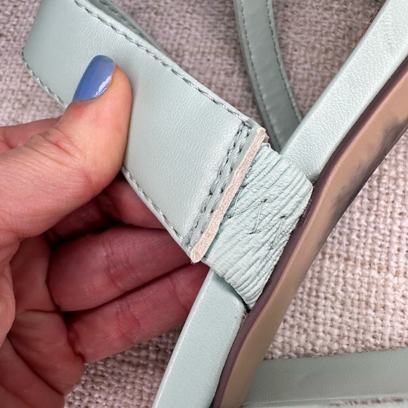 Unisa Miriam Square Toe Slide Sandals light green 8.5 M - Picture 5 of 14